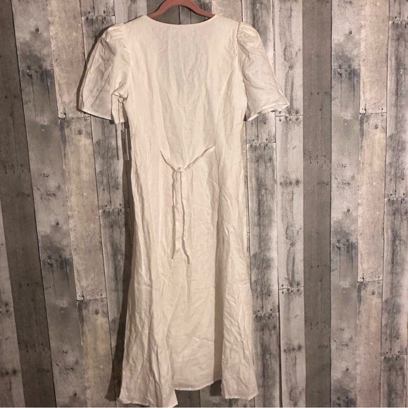 Reformation White Midi Dress - Picture 5 of 8